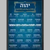 Sacred Names in Hebrew Fine Art Print