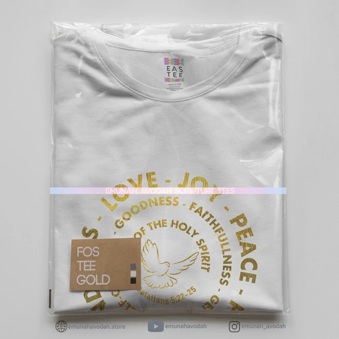 Elegant T-Shirt inspired by Galatians 5:22-25 - Image 2