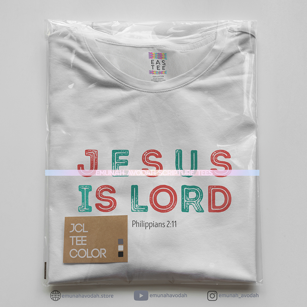 Elegant T-Shirt declaring JC is LORD - Image 4